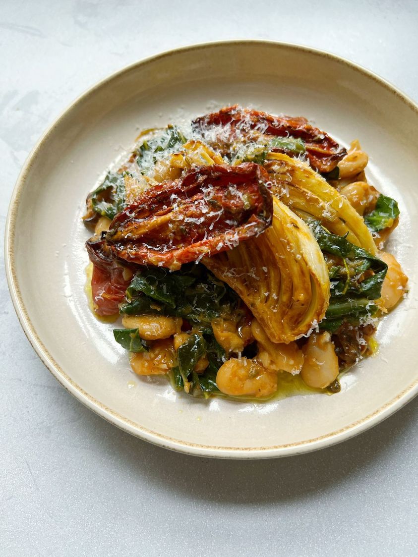 beans_recipe_uk_Butter Beans, Fennel_Slow Roast Tomatoes Bold Bean Co