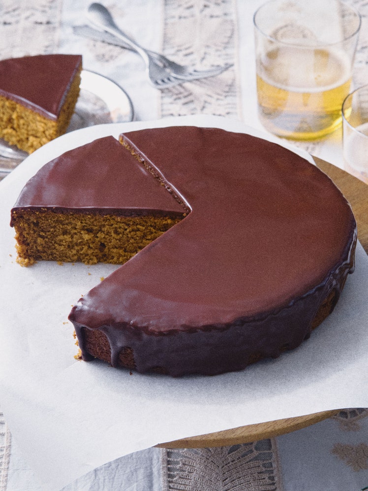 Dark Chocolate&#8211;Orange Gingerbread Cake