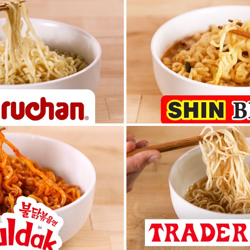 Pro Chefs Blind Taste Test Every Instant Ramen