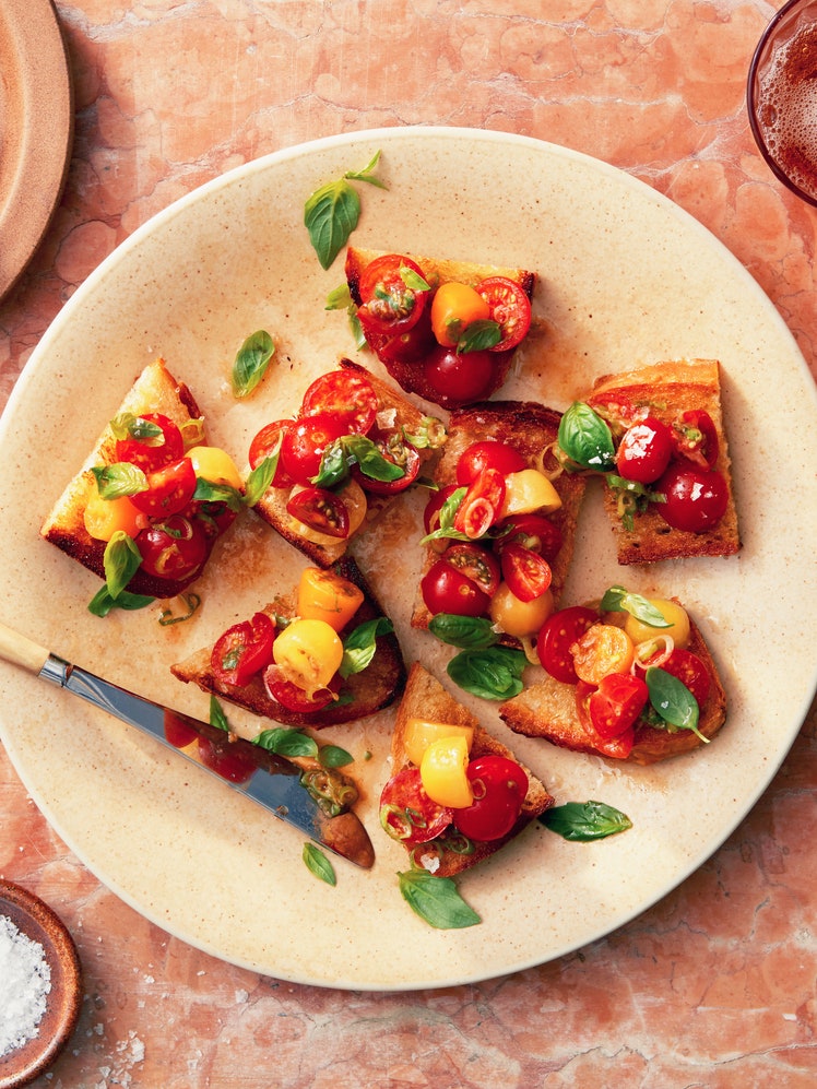 Gingery Tomato Bruschetta