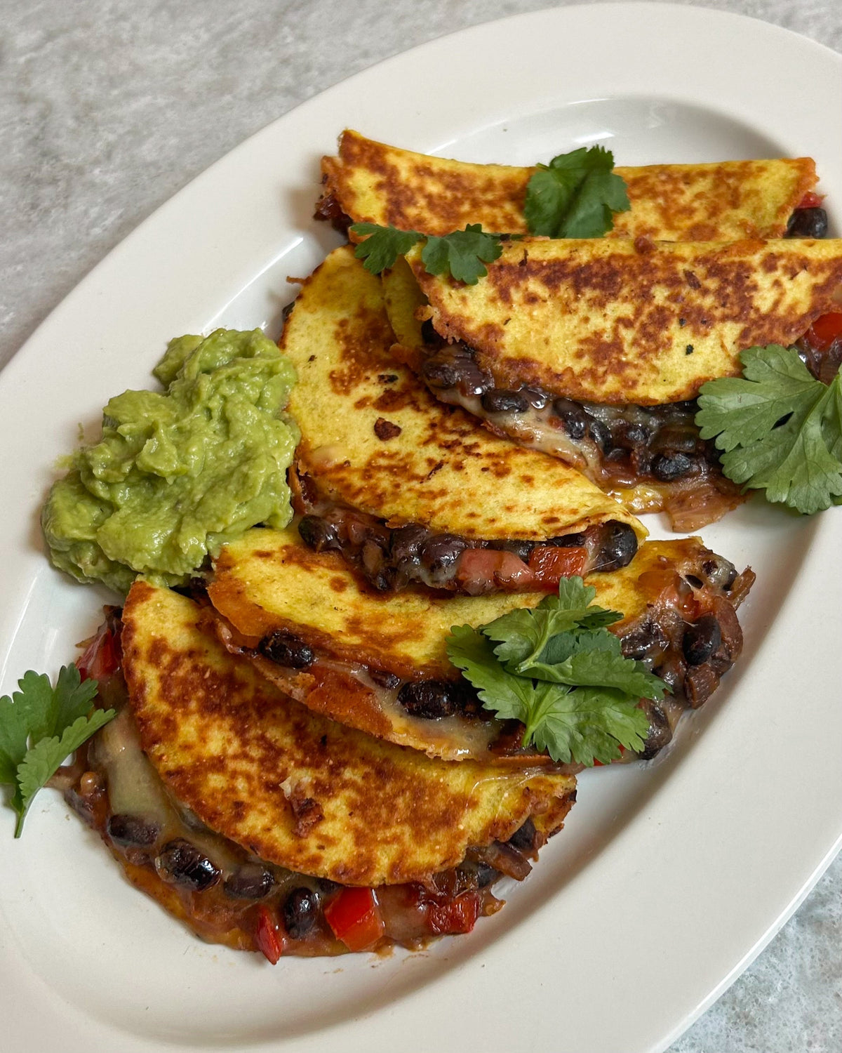 Cheesy Chipotle Black Bean Quesadillas   Cheesy Chipotle Black Bean Quesadillas