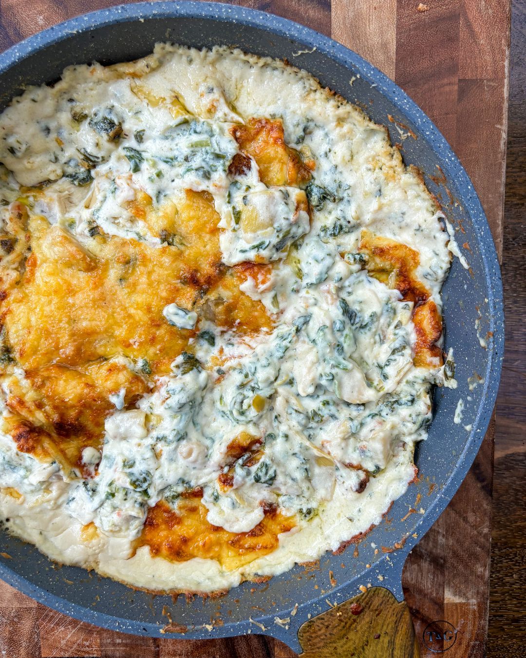 Spinach, Artichoke + White Bean Dip