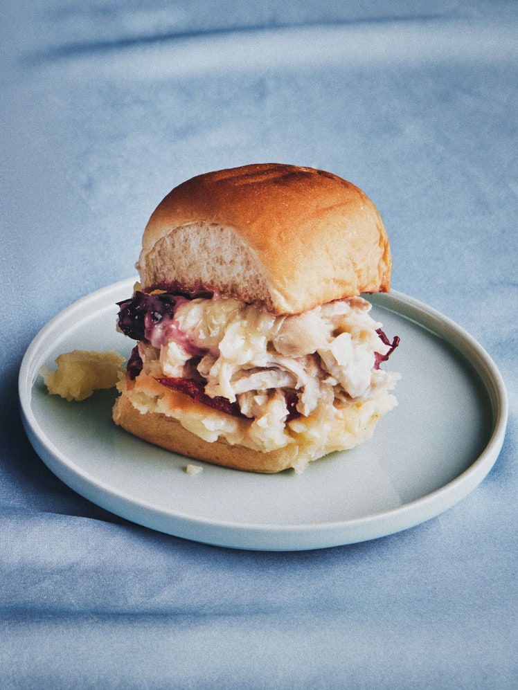 Turkey Cranberry Sliders